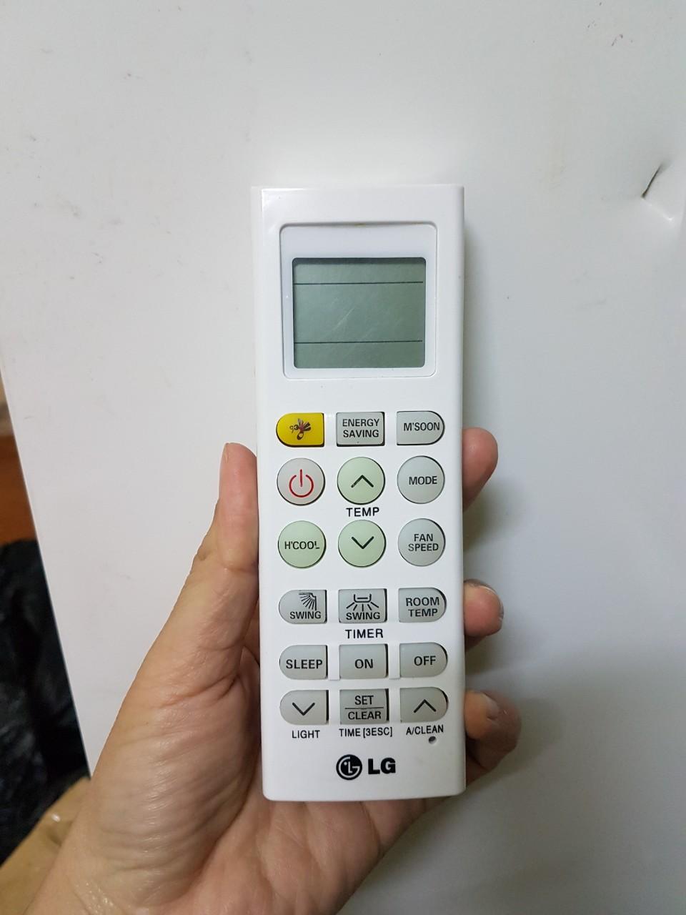 Điều khiển điều hòa LG vuông dài (chức năng đuổi muỗi)