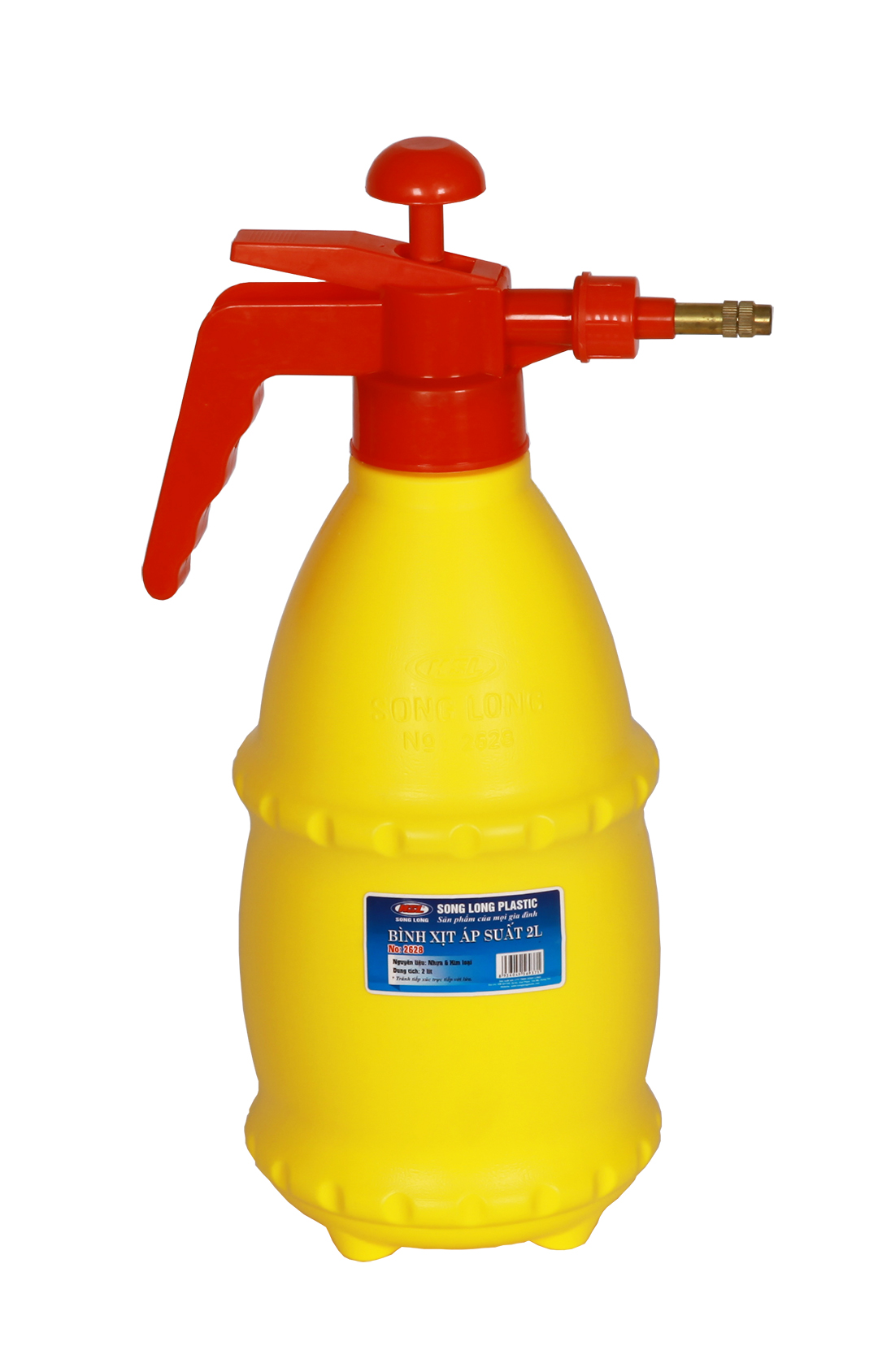 Hàng Chính Hãng - Bình Xịt Tưới Cây Áp Suất Song Long 2L