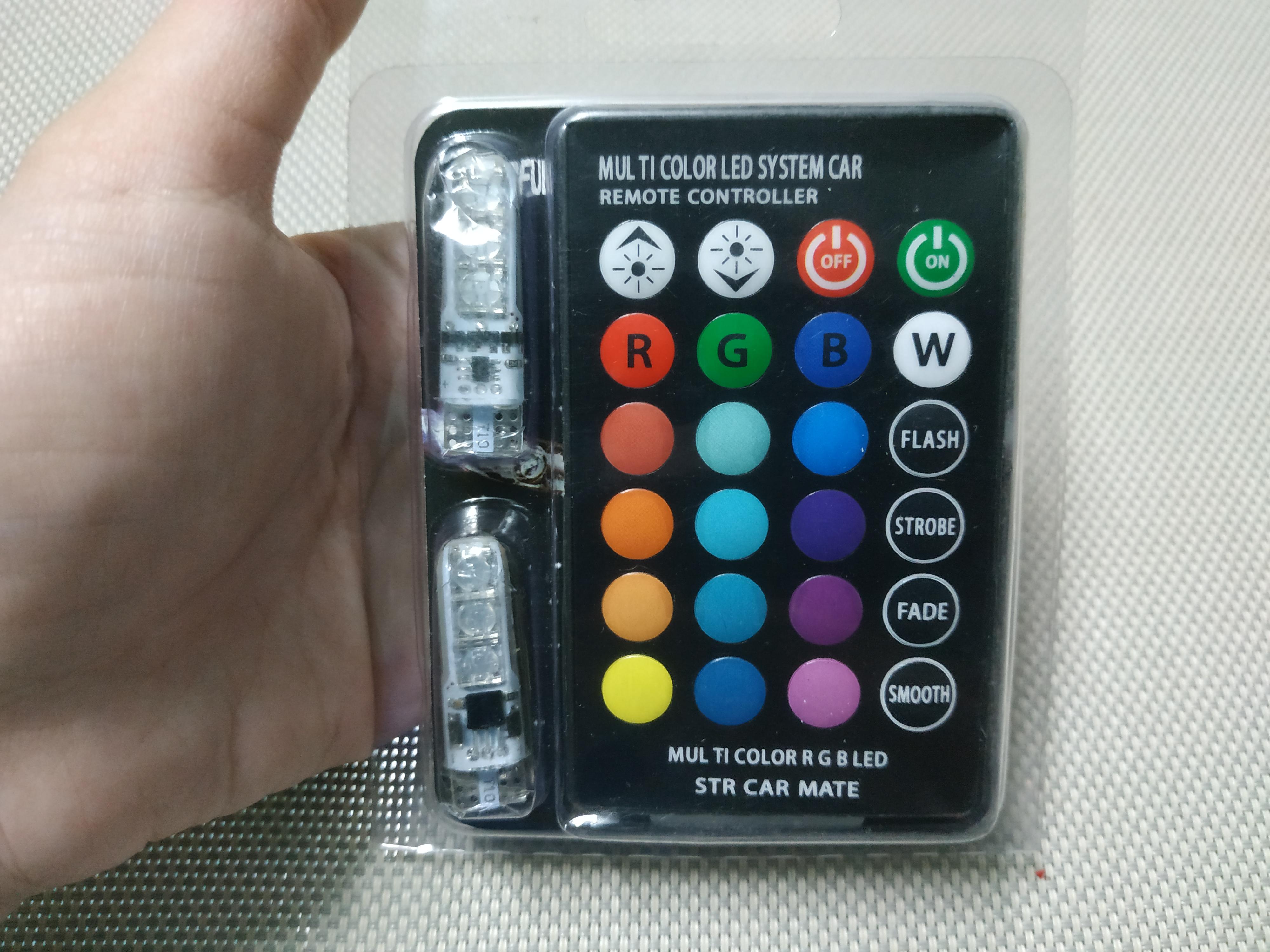 Đèn Led xinhan dùng remote đổi màu đèn