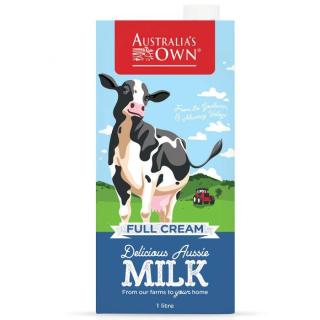 Sữa tươi tiệt trùng Australia s Own Nguyên Kem 1L, không đường, nhập khẩu chính hãng từ Úc, không chứa chất bảo quản, phù hợp với trẻ em trên 1 tuổi thumbnail