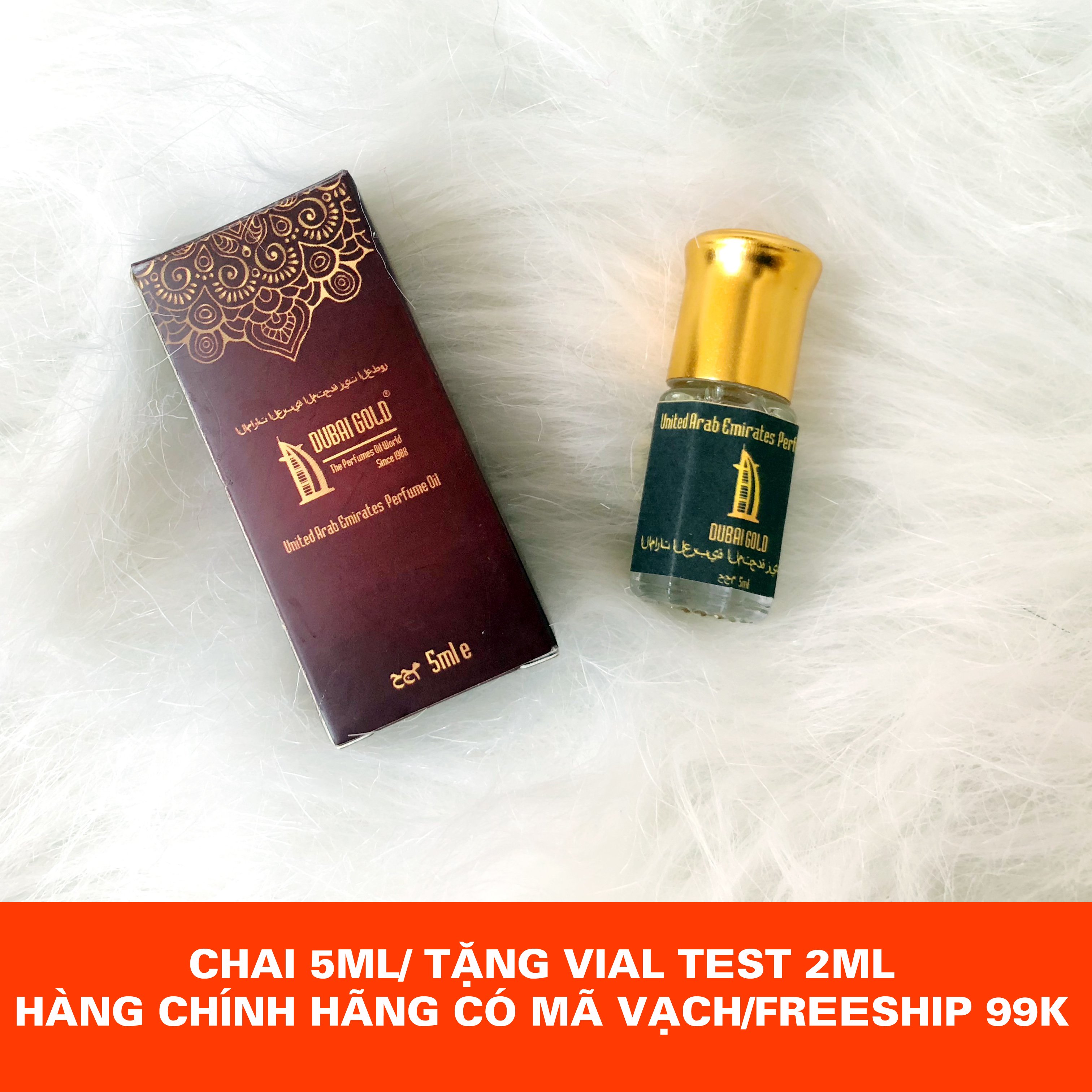 Tinh dầu nước hoa Dubai (5ml, 15ml, 17ml)