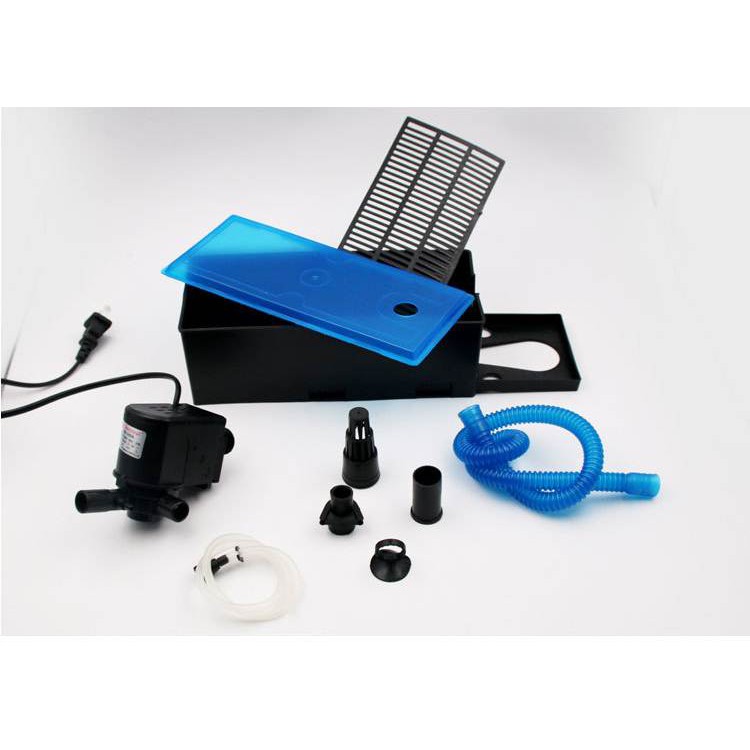 Máy lọc nước bể cá cảnh RS 801 + 1 miếng bông lọc nước