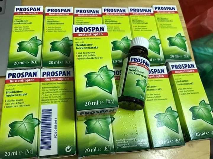 Tinh chất ho long đờm Prospan Đức