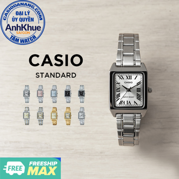 Đồng hồ nữ dây kim loại Casio Standard chính hãng Anh Khuê LTP-V007 Series