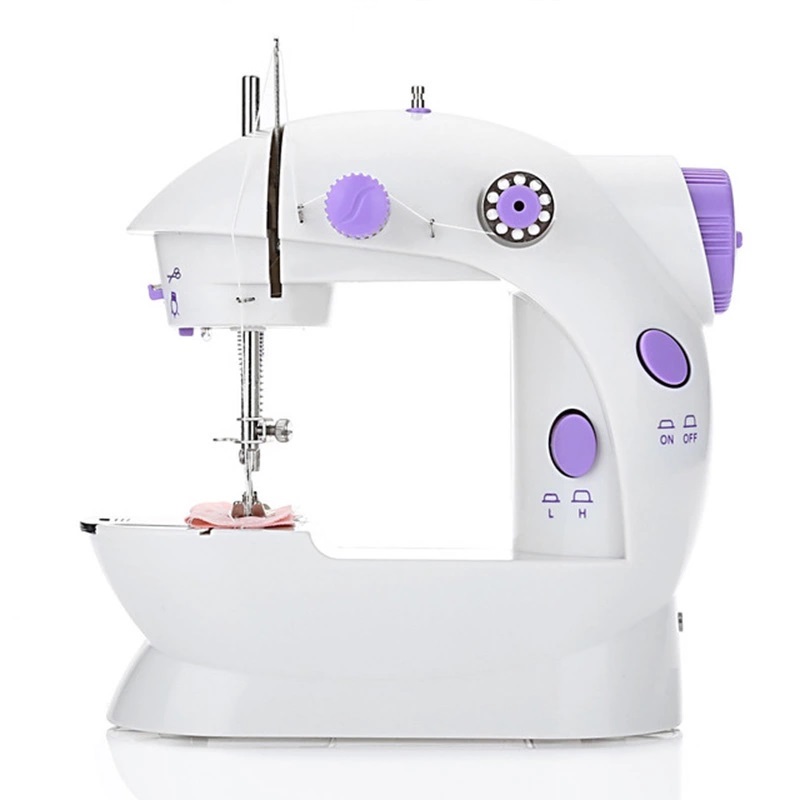 Máy may mini CMD, máy khâu mini cmd, Máy May Đa Năng Có Vắt Sổ Máy May Mini, Bảo hành 6 tháng