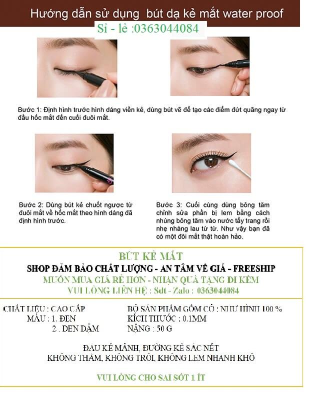 Bút kẻ mắt không thấm nước