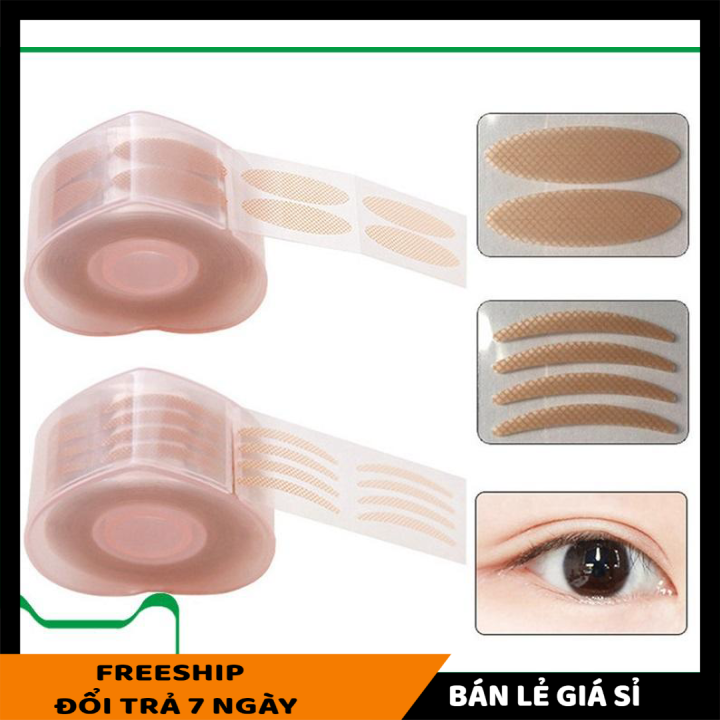 Cuộn miếng dán mí mắt 2 loại, giúp kích mí to, căng đầy rõ ràng, biến 1 mi thành 2 mí - Miếng dán kích mí - Dụng cụ trang điểm, dụng cụ dán mí [LẺ GIÁ SỈ]