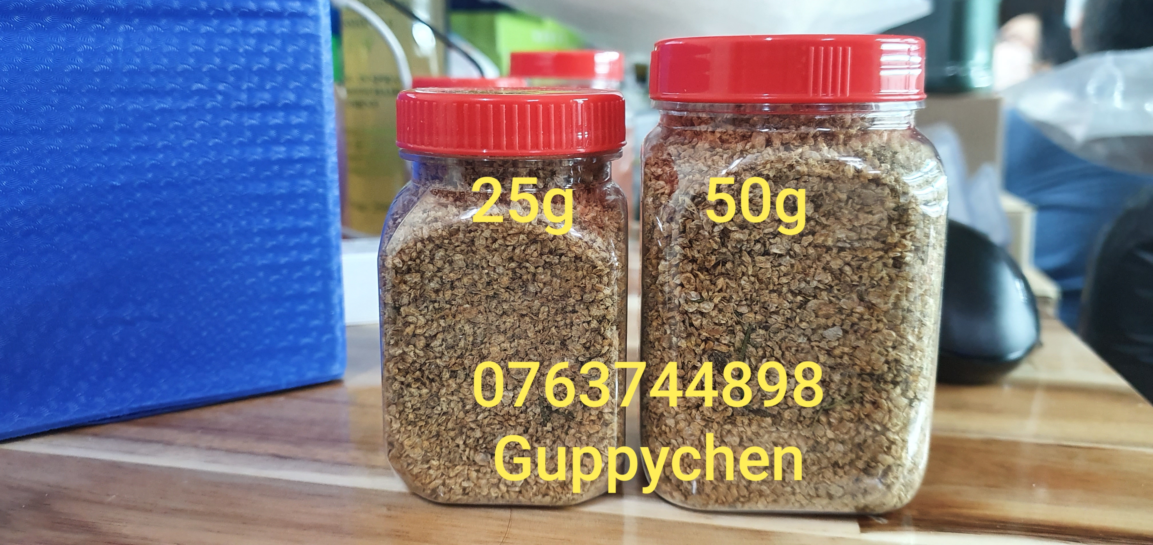 Bobo sấy khô hủ 50g thức ăn cho cá cảnh