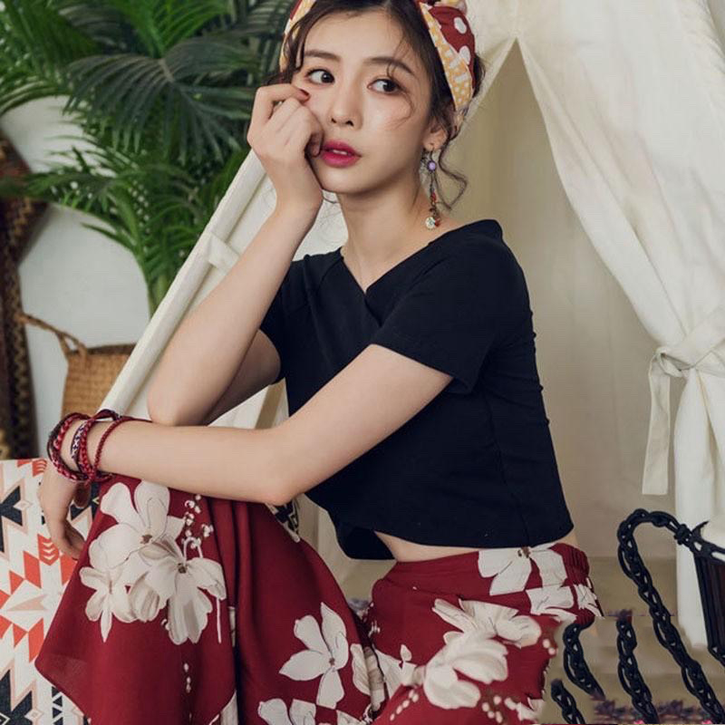 áo thun nữ, áo kiểu nữ hở cổ, bẹt vai gợi cảm