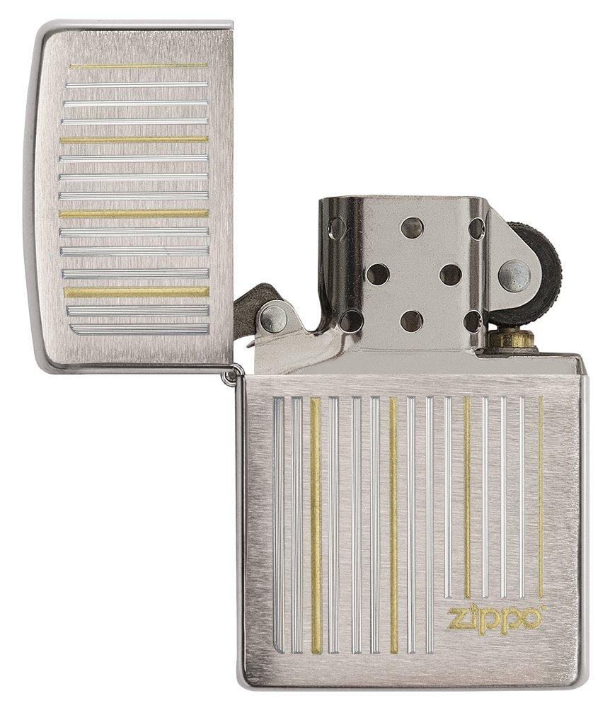 Zippo 28646 - Zippo Lines Brushed Chrome