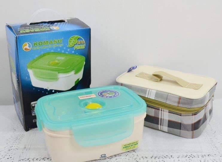 Hộp cơm tự động hâm nóng Komasu KM-48T