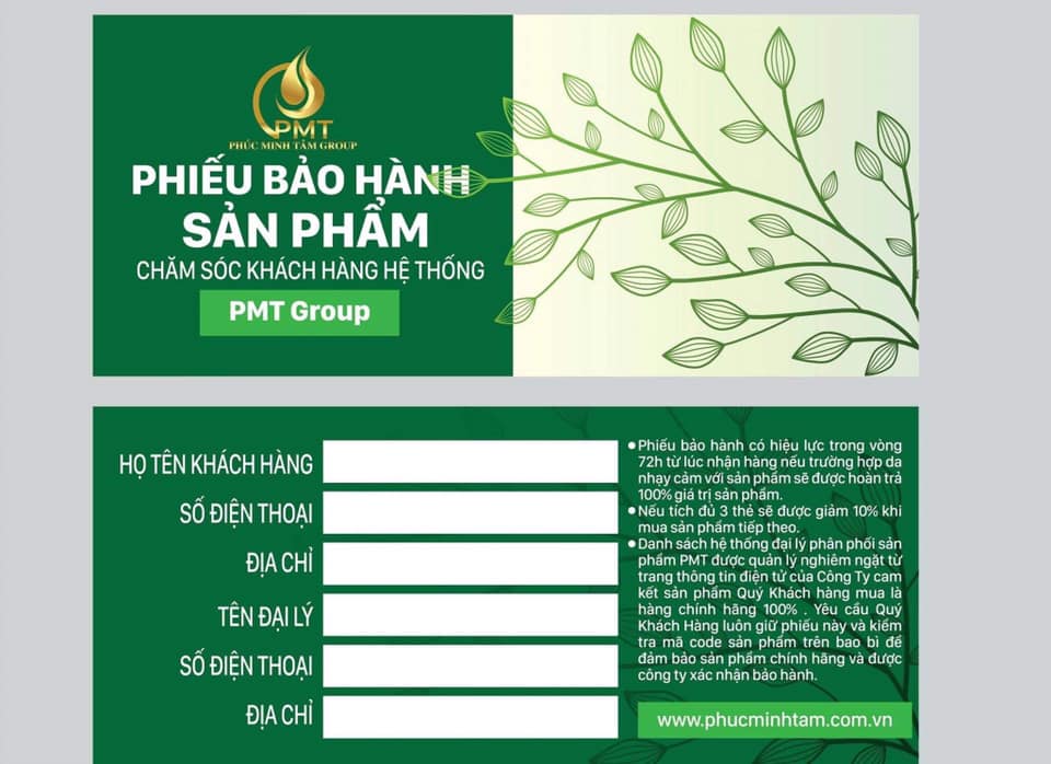 SERUM PHỤC HỒI THÂM NÁM 100% -  PHÚC MINH TÂM