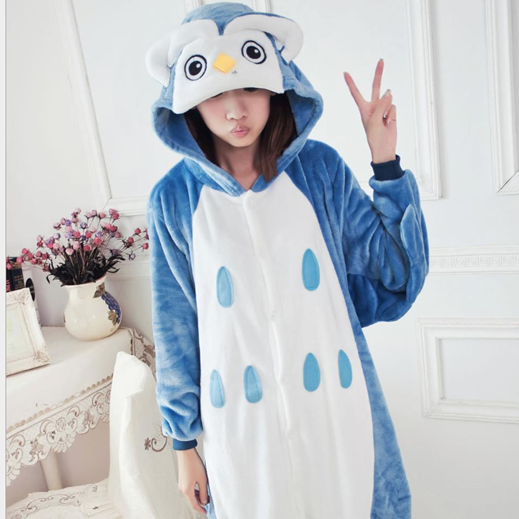 Bộ Đồ Thú Pijama Con Cú Poporo