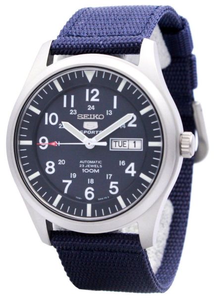 Đồng hồ nam Seiko 5 SNZG11K1( màu xanh nước biển)