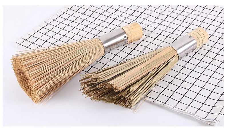 Chổi tre cọ rửa chảo sắt - Đồ dùng cho bếp - Bamboo Home