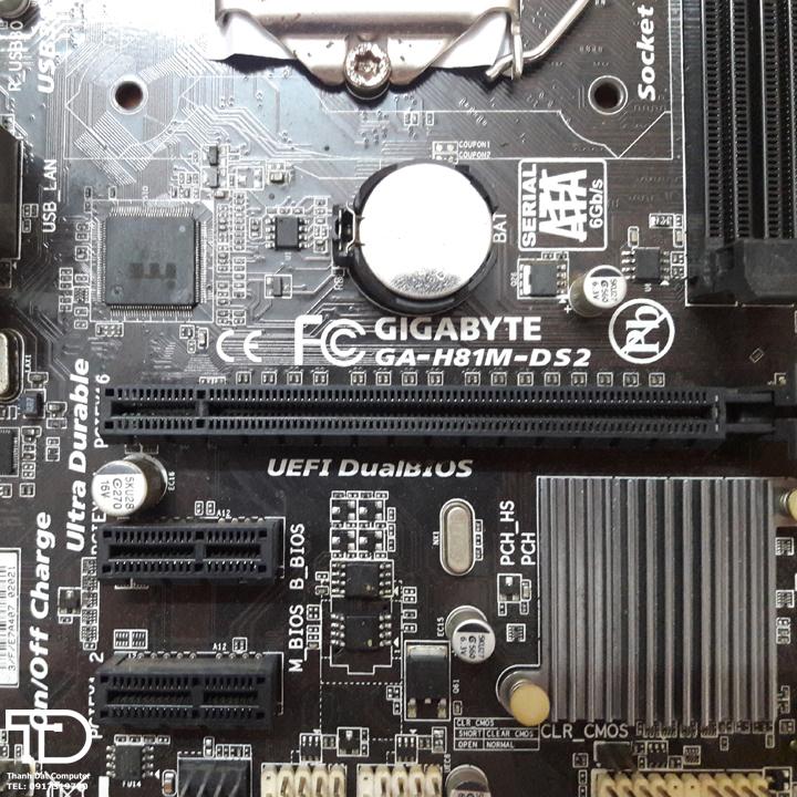 Bo mạch chủ Gigabyte H81M-DS2 socket 1150