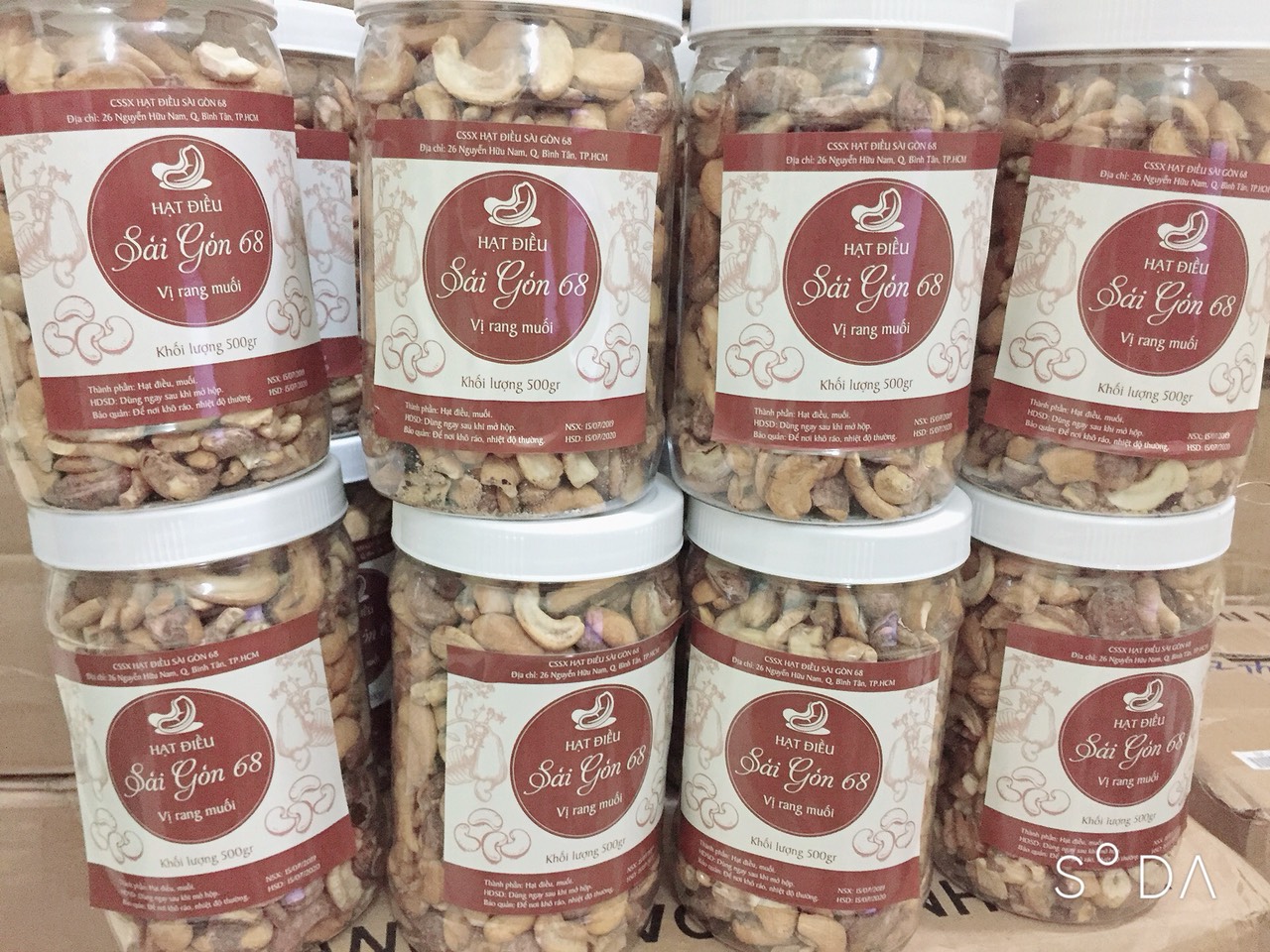 1.5kg hạt điều rang muối bể Bình Phước