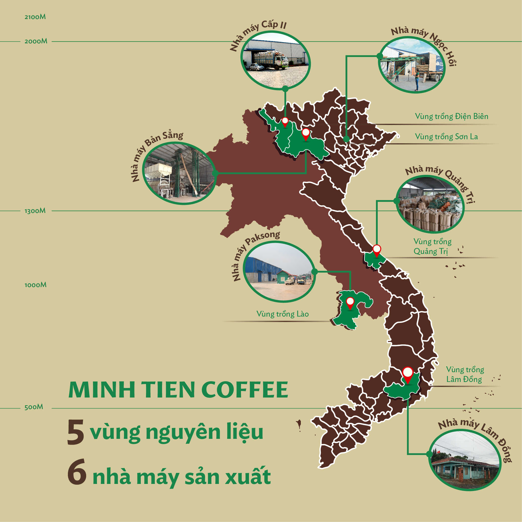 Cà phê hạt rang Coffilia  - Nhẹ nhàng Sơn La - 250g