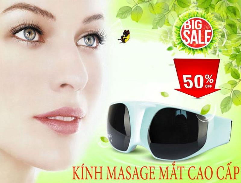 Kính mắt cao cấp, Cận thị, máy massage, máy massage thư giãn, kính massage mắt, tăng chất lượng giấc ngủ và tuần hoàn máu quanh mắt, hạn chế lão hóa, bảo hành 1 đổi 1, sale 50% 4