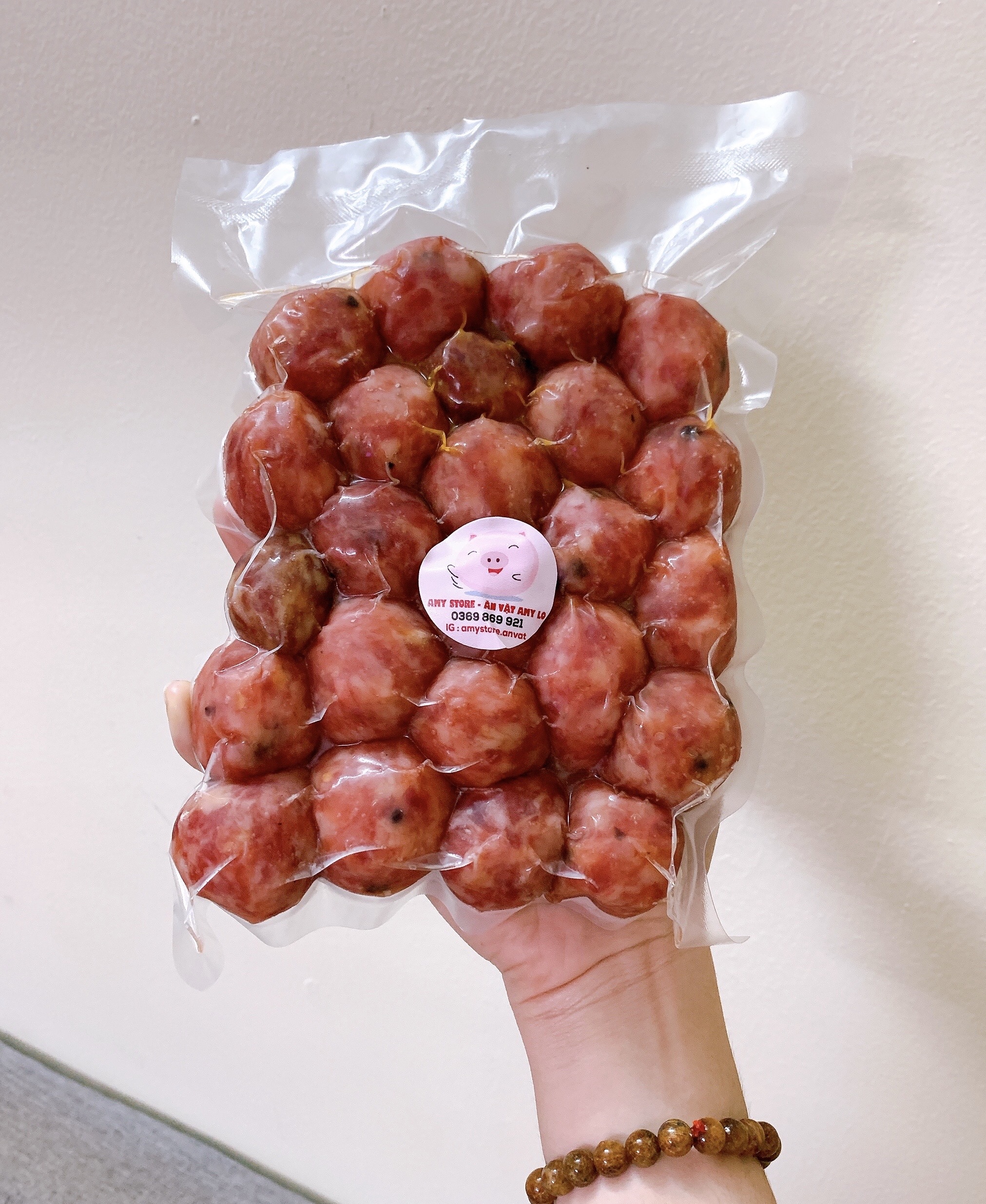 [HCM][500g] Lạp xưởng tươi hồ lô nướng siêu nạc