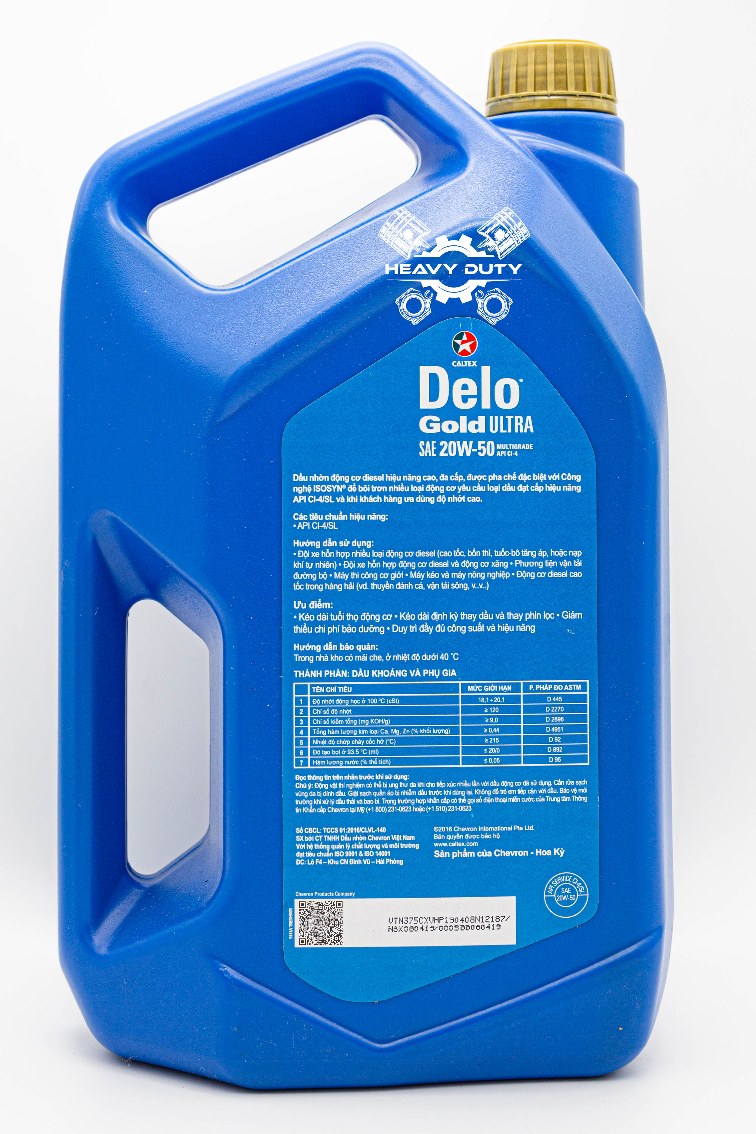 [HCM]Nhớt Oto Máy Dầu Delo  Gold Ultra API CI-4