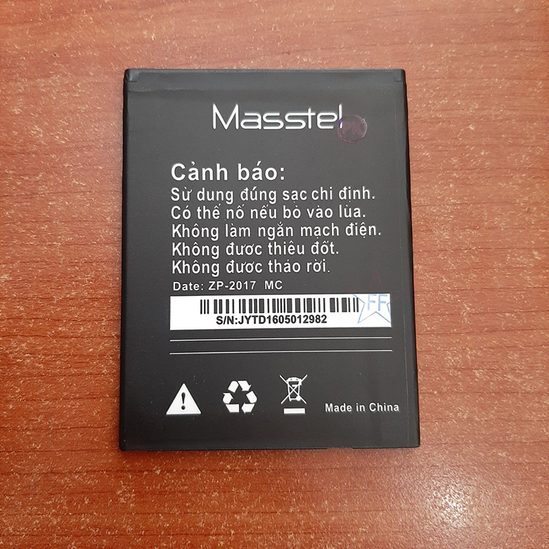 Pin điện thoại Masstel N516 Zin