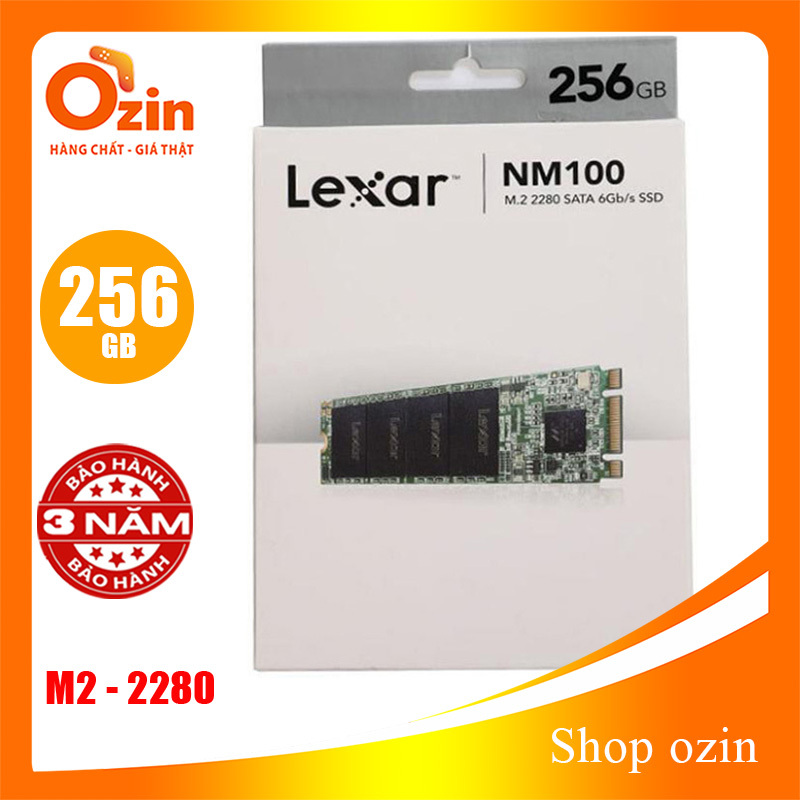 Bảng giá Ổ cứng SSD Lexar NM100 256GB M2 SATA - NM100 256 Phong Vũ