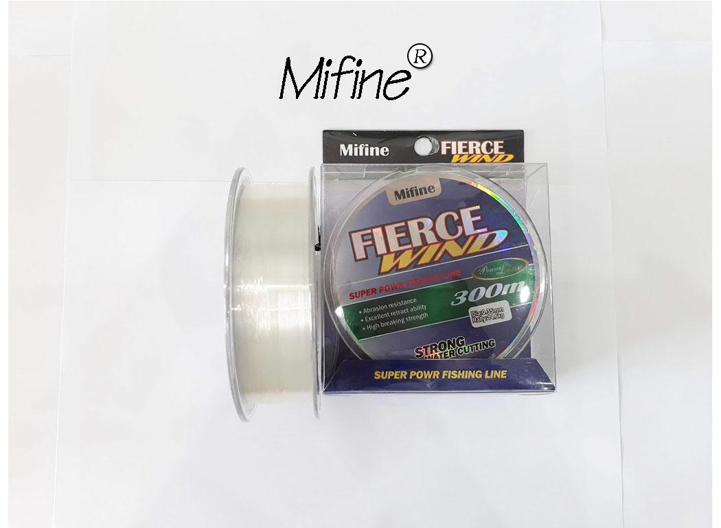Dây Câu Cá FIERCE WIND Mifine 300 mét