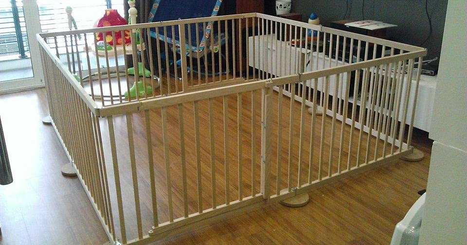 [HCM]Cũi 3D tạo khu vực chơi cho bé (8 cánh)