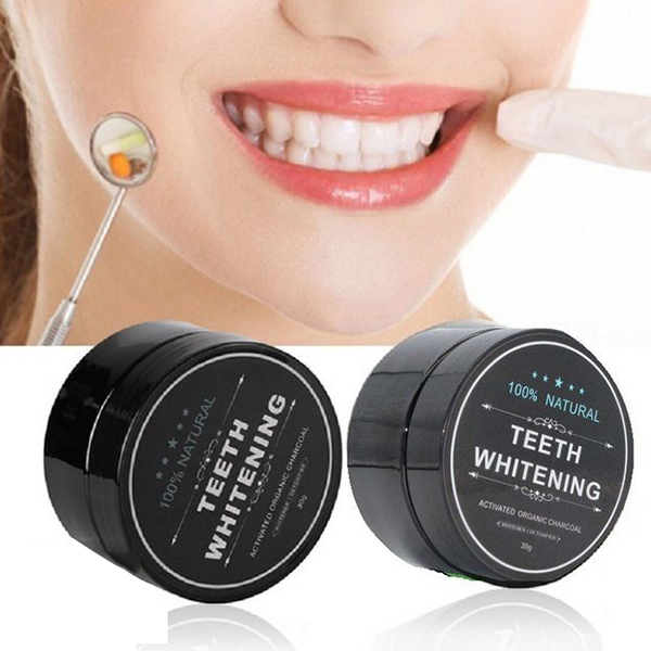 Bột tẩy trắng răng than tre Teeth Whitening 30gr