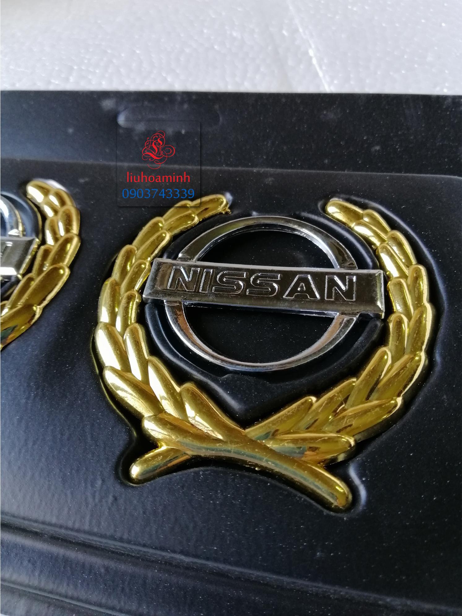 Logo bông lúa vàng Nissan