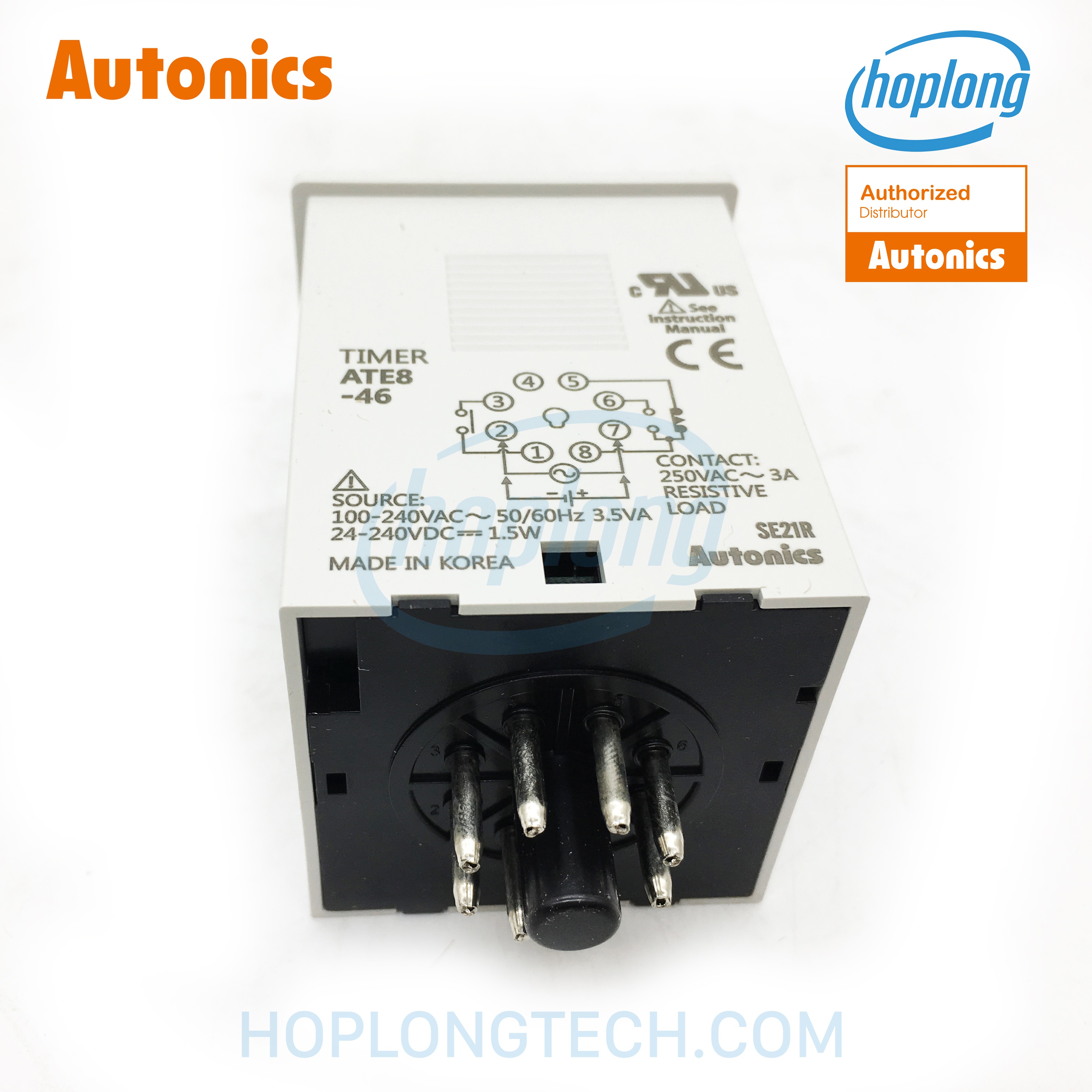 ATE8-46 Bộ đặt thời gian Autonics