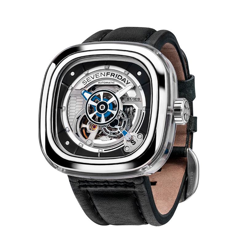 ĐỒNG HỒ UNISEX SEVENFRIDAY CƠ TỰ ĐỘNG (AUTOMATIC) CAO CẤP S1/01