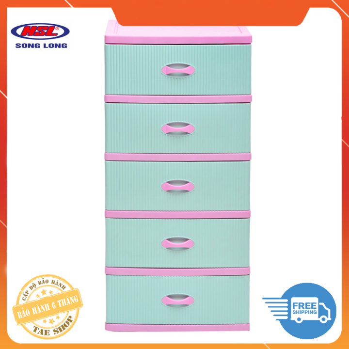 Tủ Lớn Sọc 5 Tầng Song Long
