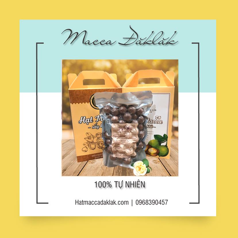 Hạt macca nứt vỏ túi 500gr