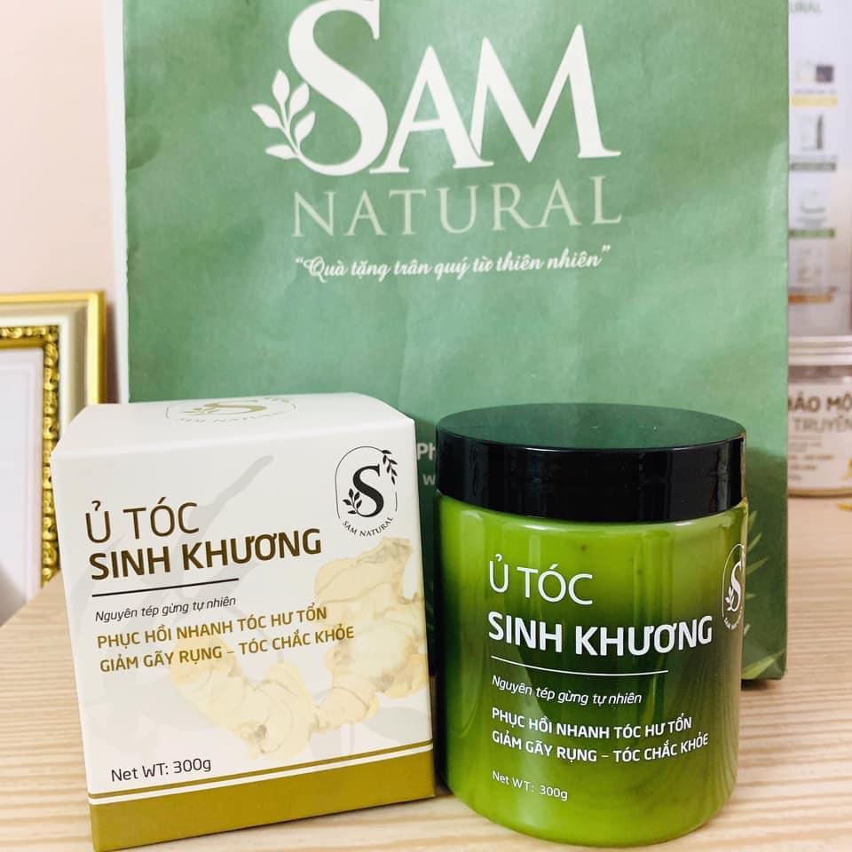Kem ủ tóc - [Sam Natural]  Ủ tóc sinh khương 300g ( nhỏ)
