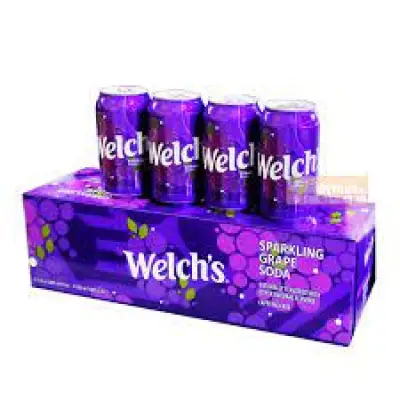 Nước Welch's Grap Soda lon 355ml thùng 12 lon -BH Chú Hoài