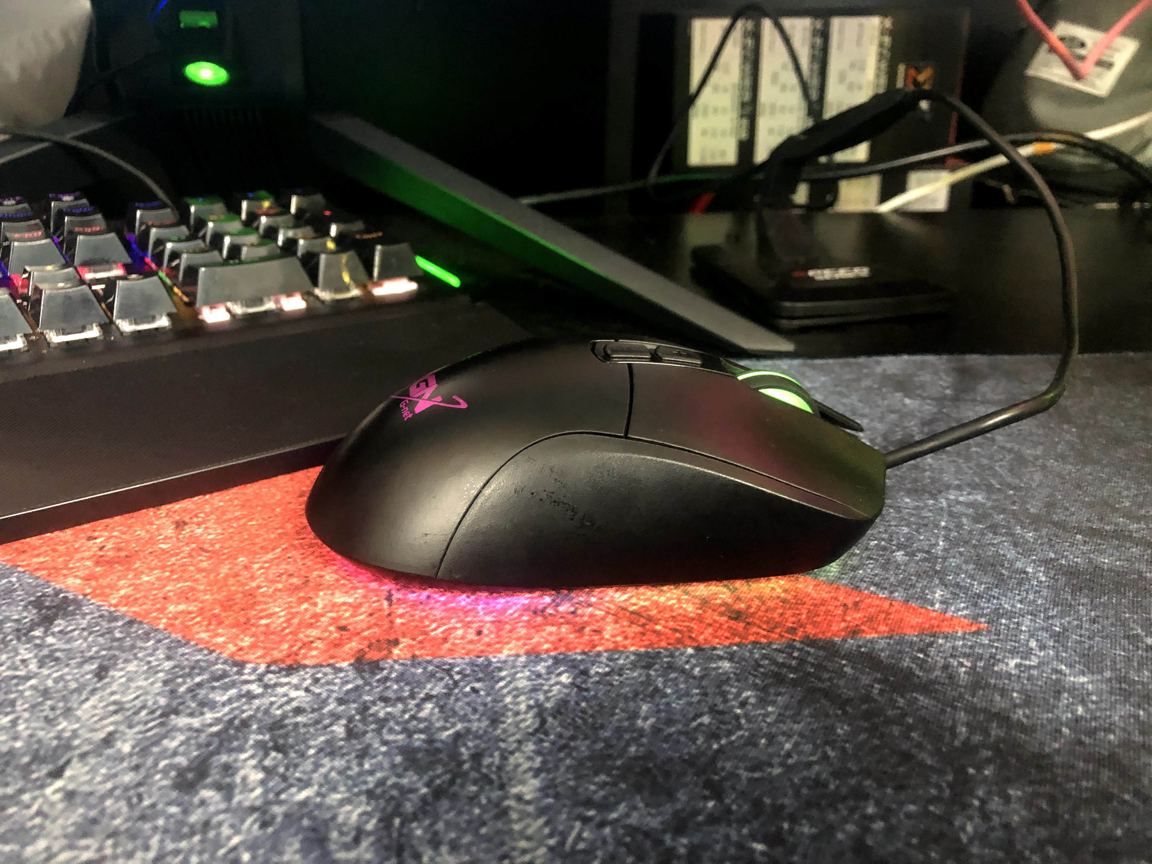 Chuột game Gnet M30 4000dpi led RGB ( Hàng Chính Hãng)