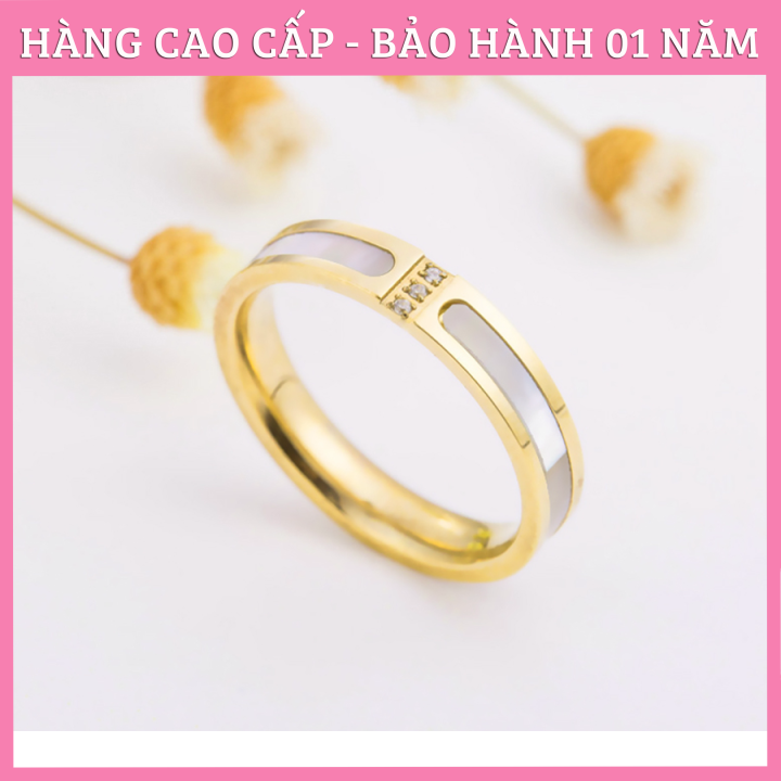 NHẪN TITAN XÀ CỪ THỜI TRANG HÀN QUỐC TC106