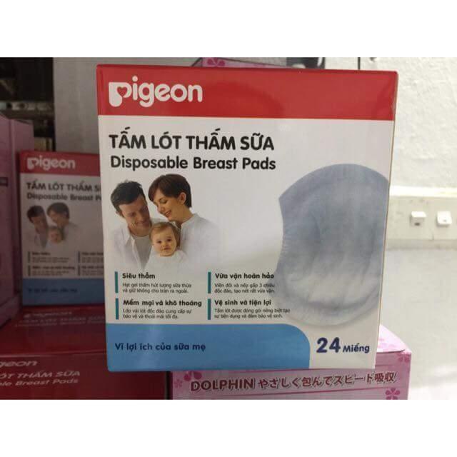 Hộp 24 miếng lót thấm sữa pigeon