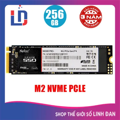 Ổ cứng SSD Netac N930E 256GB NVMe PCIe - N930E 256