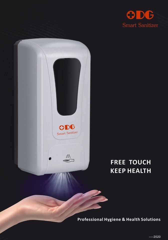 Máy rửa tay sát khuẩn tự động DG Smart Sanitizer