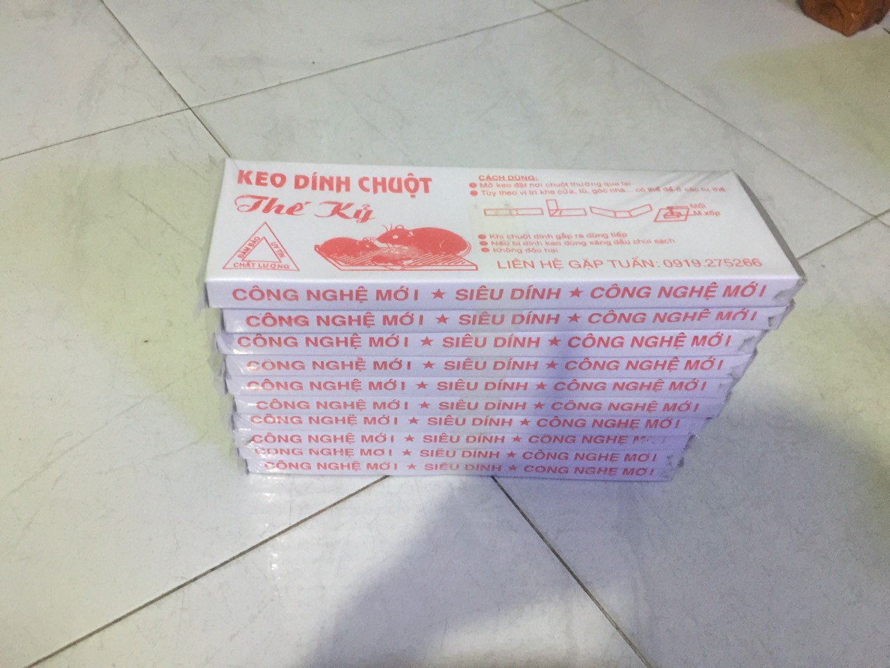 Combo 10 Keo dính chuột công nghệ mới