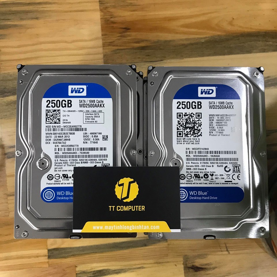 Ổ cứng HDD 250GB WD Sata 3
