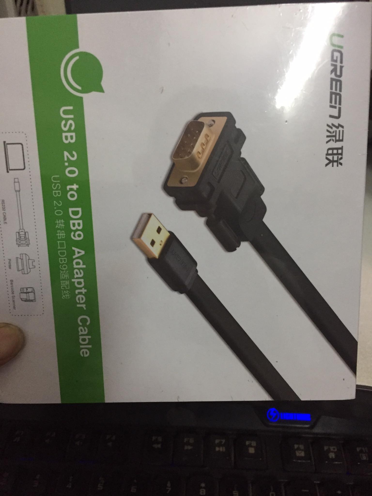 Cáp chuyển đổi USB to Com 2M chính hãng Ugreen 20218