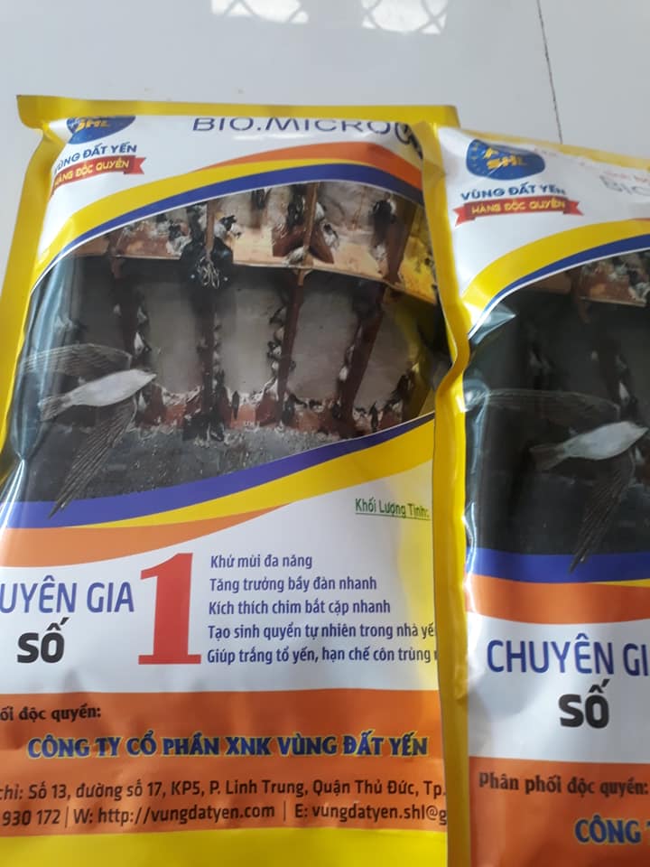 Chế phẩm sinh học 5 in 1 nhà yến Bio Microcer