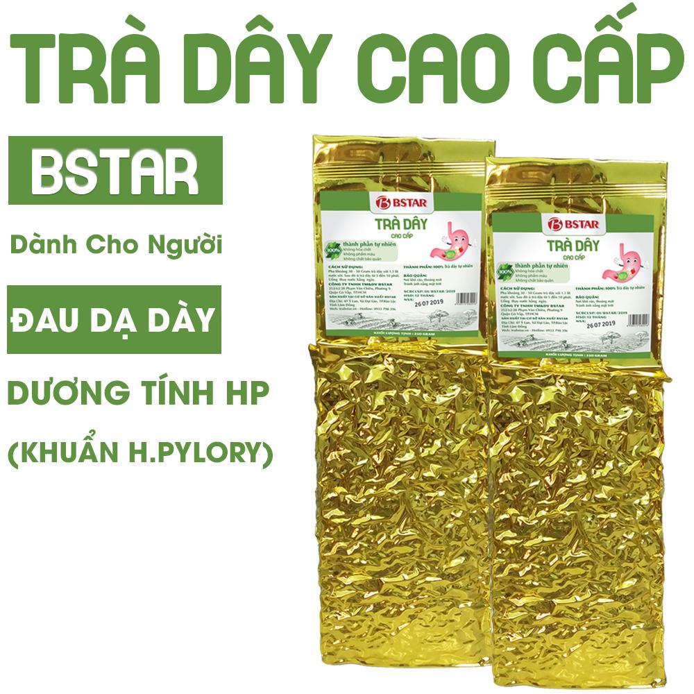 Trà dây cao cấp thương hiệu BSTAR - Hết đau dạ dày - Loại bỏ vi khuẩn HP - Tiêu viêm - Liền sẹo- 1 Gói 250g