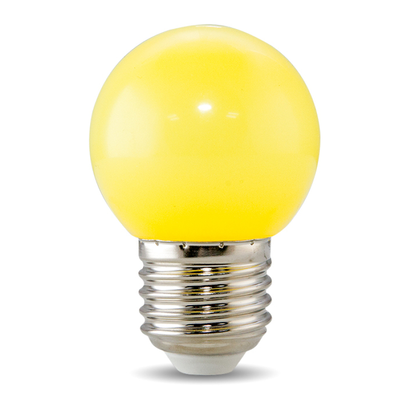 Bóng Đèn LED Bulb Trang Trí Tròn Màu 1W Rạng Đông - LED A45 1W