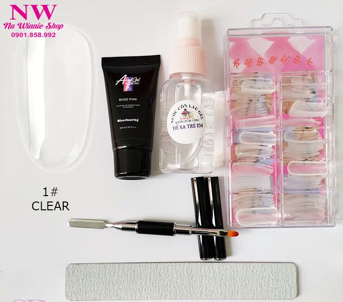 Set đắp gel gôm