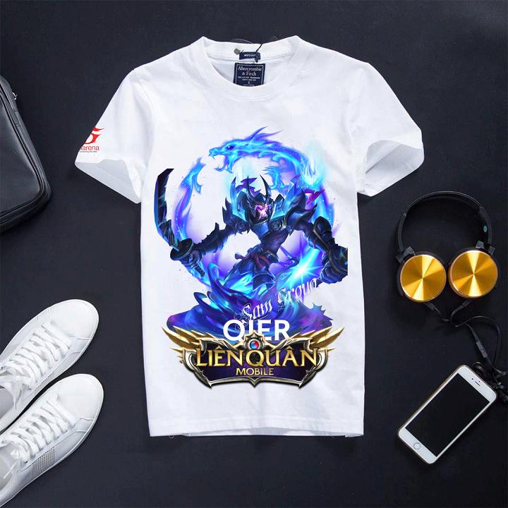 Áo Liên Quân Mobile Cổ Tròn Màu Trắng - Zill NT